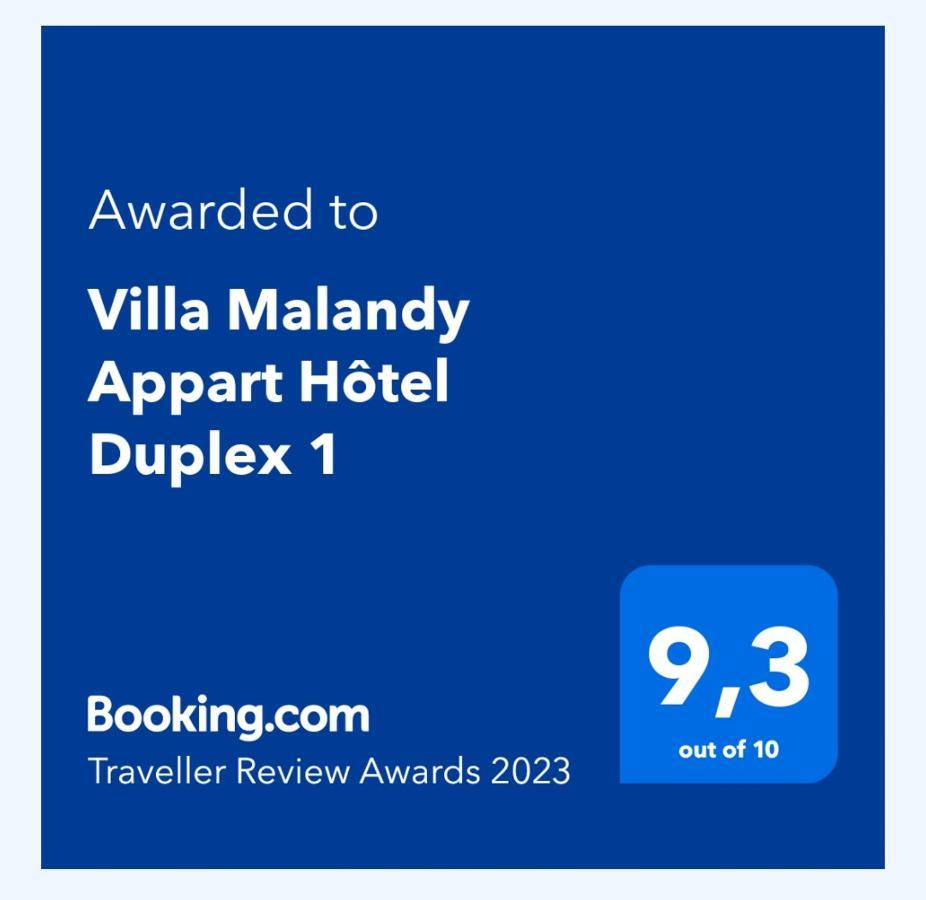 Villa Malandy Appart Hotel Duplex 1 أمباتولواكا المظهر الخارجي الصورة